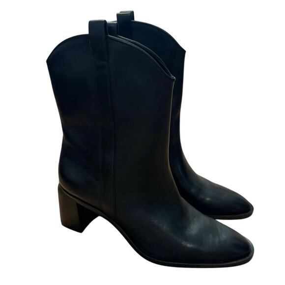Everlane Black Ankle Boots - Picture 3 of 10